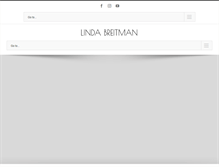 Tablet Screenshot of lindabreitman.com